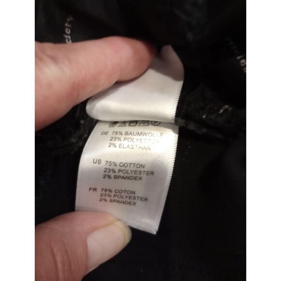 Articles of Society Women's Size 27 Black Straight Leg Jeans - Picture 7 of 7